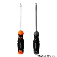 Отвертка комбинированная PH2/SL6x150 мм, «Maximum»