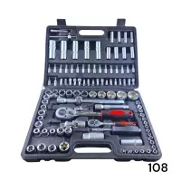 Набор инструментов для автомобиля 108 предметов, CRV сталь