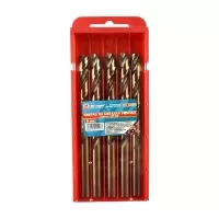 Сверла по металлу кобальтовые 9 мм, 5 шт., HSS CO, P6M5K5, "MAXIMUM" MX 10086